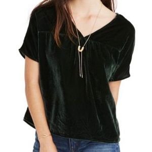 Madewell Velvet Rhyme Top